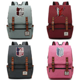 Anime Wings Attack Buckle School Bag for Children