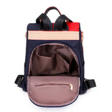Anti Theft Women Backpack Durable Fabric Girls School Backpack