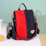 Anti Theft Women Backpack Durable Fabric Girls School Backpack