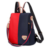 Anti Theft Women Backpack Durable Fabric Girls School Backpack