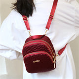 Anti Theft Women Travel Backpack Shoulder Bags Durable Fabric Oxford Women Backp