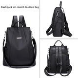 Waterproof Anti-theft Backpack for Women Casual School Bag