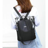 Women's Anti-Theft Backpack Waterproof School Bag