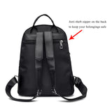 Anti-theft Women's Backpack Water Proof Nylon Travel Handbag