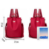 Anti-theft Waterproof Oxford Lady's Backpack