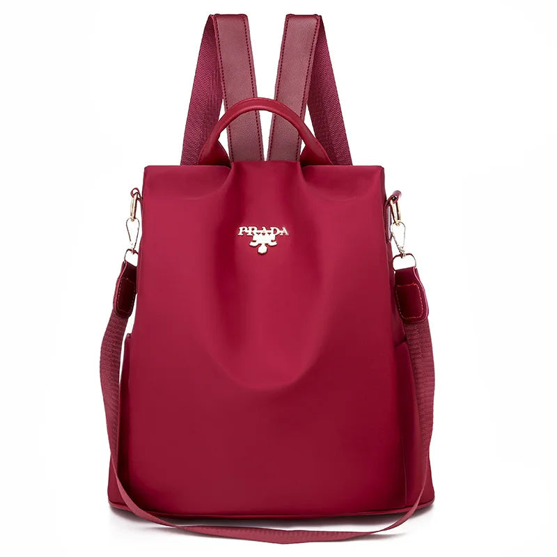 Anti-theft Waterproof Oxford Lady's Backpack