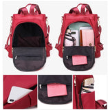 Anti-theft Waterproof Oxford Lady's Backpack