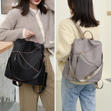 Anti-theft Waterproof Backpack Women Large Capacity School Bag