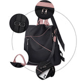 Anti-theft Waterproof Backpack Women Large Capacity School Bag