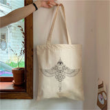 Jute Shopper Handbag Reciclaje - Reusable Grab Bag