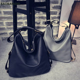 Autumn PU Leather Crossbody Bag Large Capacity Casual Handbag for Women