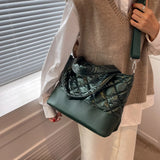 Quilted Shoulder Crossbody Bag Large Tote Ladies Travel Handbags