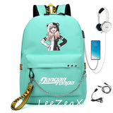 Danganronpa Monokuma Backpack Kids Boys Girls School Bag Travel Laptop Daypack