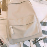 Anti-theft Canvas Women Backpack School Bag