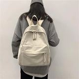 Canvas Anti-theft Women Backpack for Teen Girls