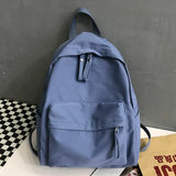 Canvas Women Backpack Anti-theft School Bag for Girls