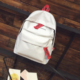 Canvas Women Backpack Anti-theft Shoulder Bag School Bag For Teenager Girls
