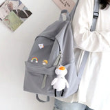 Canvas Anti-theft Women's Backpack