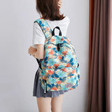 Flamingo Print Children School Bag Light Student Backpack