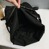 Youth Unique Big Backpack Unisex Bag Casual Oxford Cloth Tide Reflection Bag