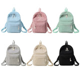 Corduroy Women Backpacks For Teenager Girls Student School Bag