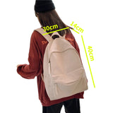 Anti-theft Shoulder Bag Cotton School Backpack for Girls
