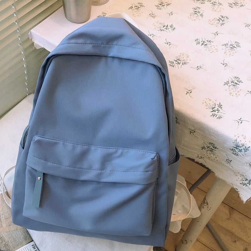 Anti-theft Shoulder Bag Cotton School Backpack for Girls