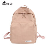 Pink Backpack For Women Leisure Trip Rucksack School Bag