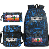 HUNTER X HUNTER Printed Backpack Laptop Shoulder Bag Mochilas