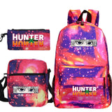HUNTER X HUNTER Printed Backpack Laptop Shoulder Bag Mochilas