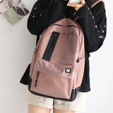 High Nylon Girls' School Shoulder Bag Backpack