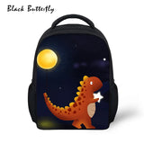 Dinosaur Pattern Kids School Bag Student Book Bag 3-8 Years