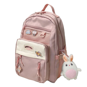 Large Capacity Casual College Bookbag for Boys Girls Student