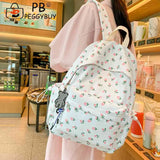 Large Capacity School Backpack Student Rucksack Nylon Daypack for Girls