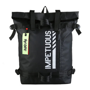 Men College Student School Bag High Capacity Sports Backpack
