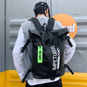 Men College Student School Bag High Capacity Sports Backpack