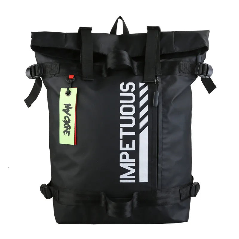 Men College Student School Bag High Capacity Sports Backpack