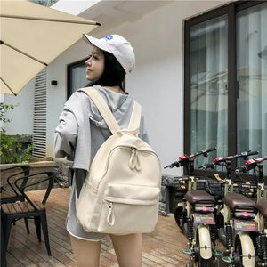 Casual Women Backpacks Nylon Shoulder Bags Teenage Girl School Bags