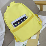 Casual Women Backpacks Nylon Shoulder Bags Teenage Girl School Bags