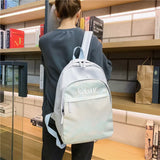 Nylon Women Backpack Waterproof Anti-theft Shoulder Bag for Teenage Girls