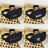 Backpack Organizer Shoulder Waist Chest Bags Men and Women Print Clutch Mini Cro