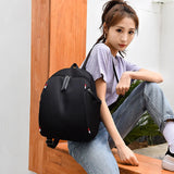 Anti-theft Women Backpack Oxford Cloth School Bag