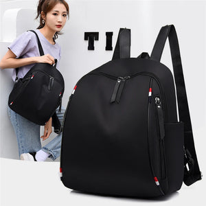 Anti-theft Women Backpack Oxford Cloth School Bag