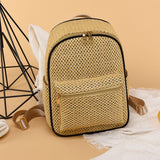 Boho Woven Backpack Purse Bag for Women Beach Handbag