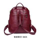 Nylon School Backpack Girl Rucksack Women's Shoulder Bag