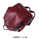 Nylon School Backpack Girl Rucksack Women's Shoulder Bag