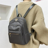 Women's Oxford Shoulder Bag Rucksack Girl Schoolbag