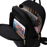 Women's Oxford Shoulder Bag Rucksack Girl Schoolbag