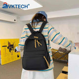 Teenager Boys Girls School Bookbag College Backpack Large Capacity Nylon
