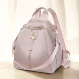 Waterproof Backpack For Women School Bags Female Solid Travel Small Bag